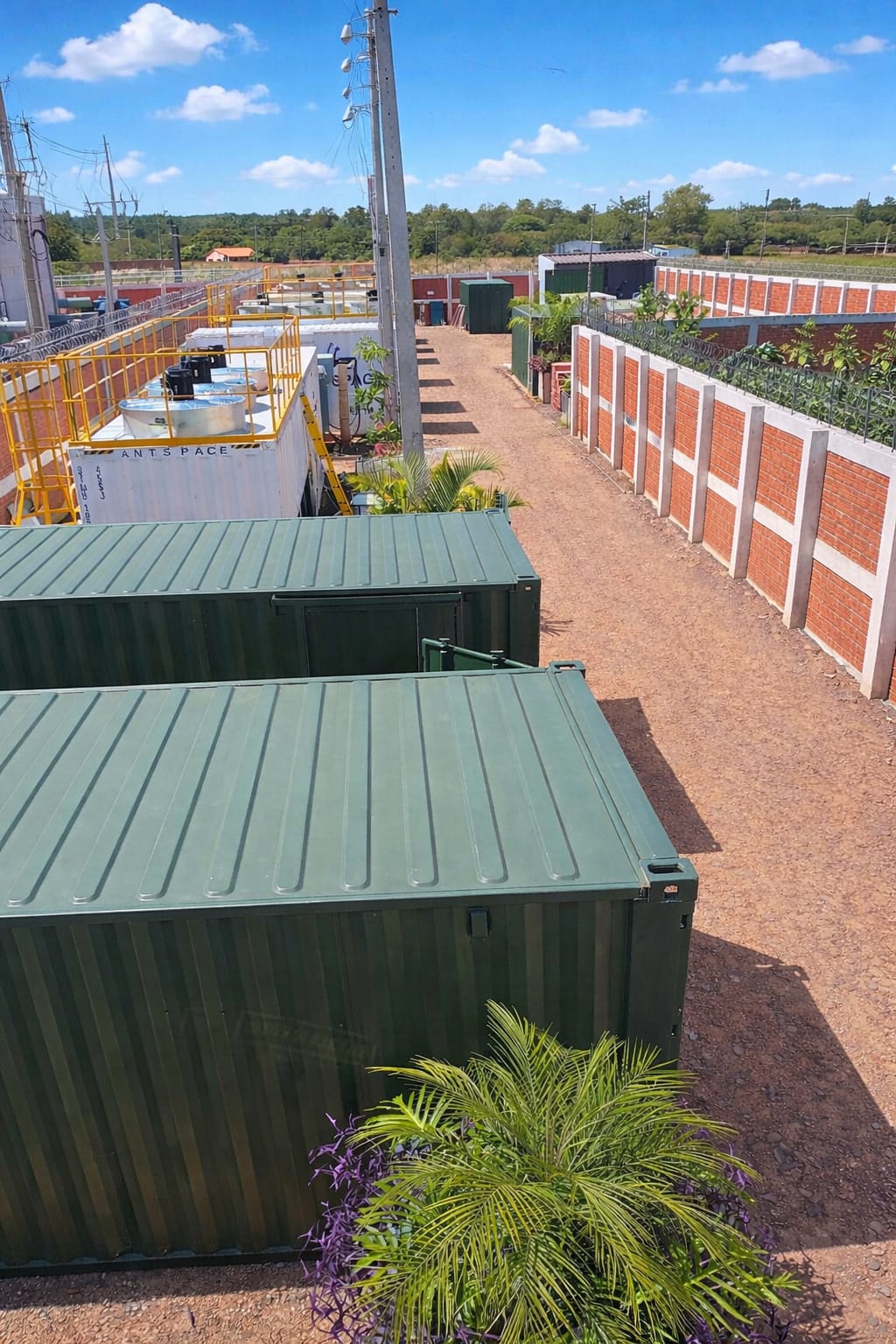 GM3 Rechenzentrum, Überblick über den Compound, Villarrica, Paraguay